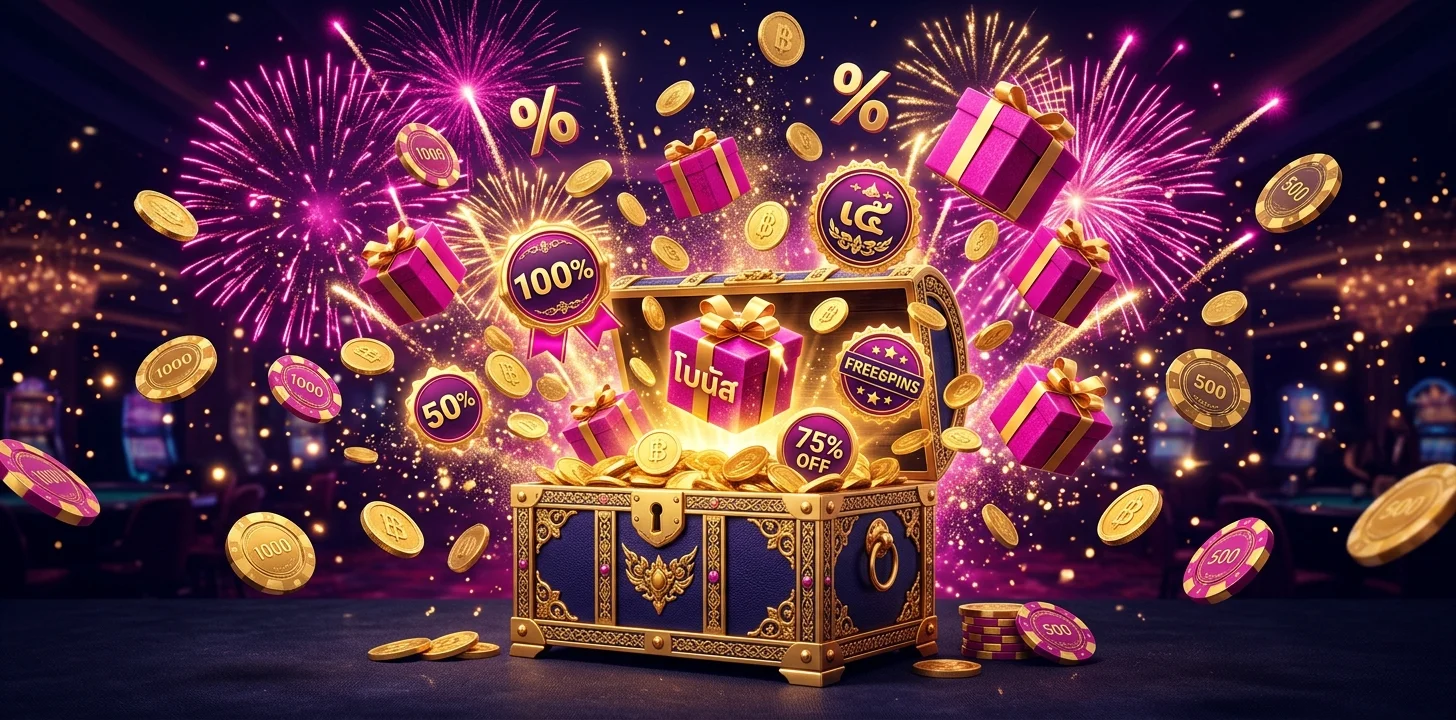 lucky888 โปรโมชัน โบนัส